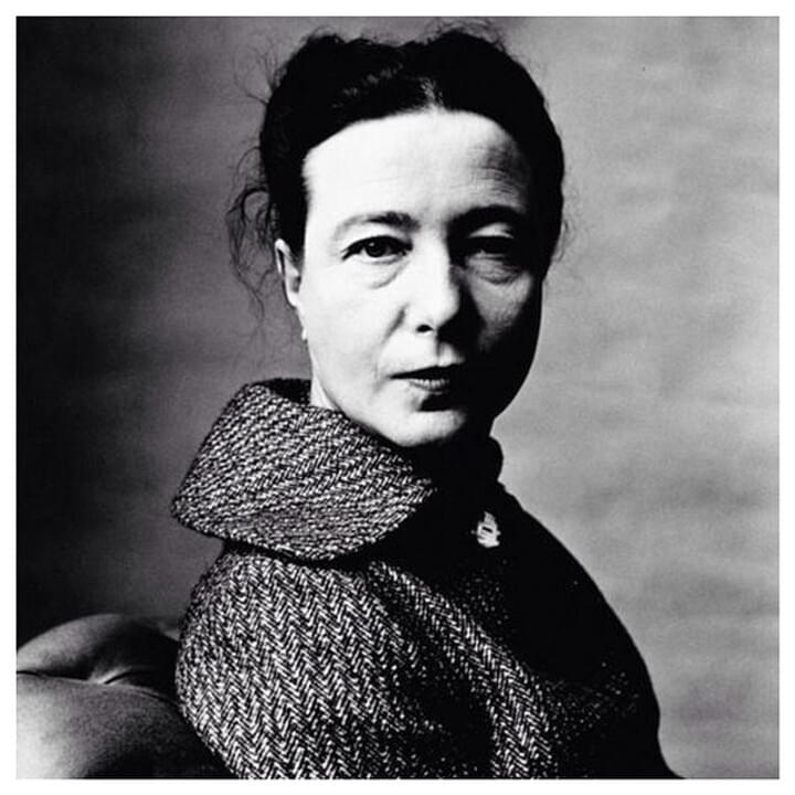 Photo of Simone de Beauvoir