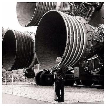 Photo of Wernher von Braun