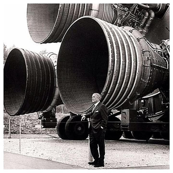 Photo of Wernher von Braun