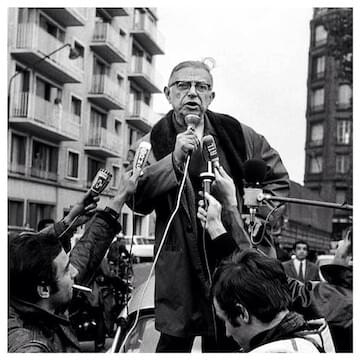 Photo of Jean Paul Sartre