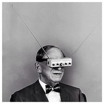 Photo of TV glasses by Hugo Gernsback 1963