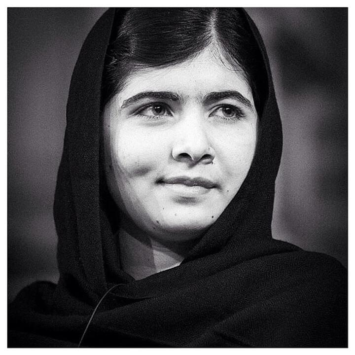 Photo of Malala Yousafzai