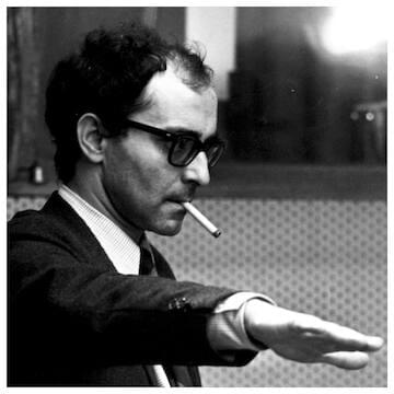 Photo of Jean-Luc Godard