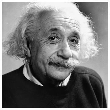 Photo of Albert Einstein