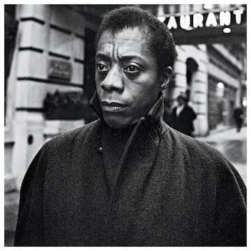 Photo of James Baldwin