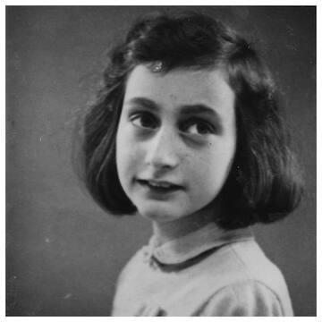Photo of Anne Frank
