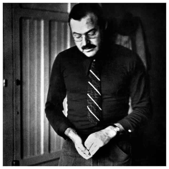 Photo of Ernest Hemingway