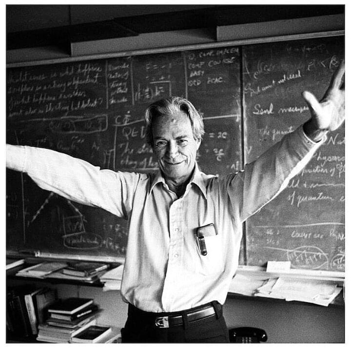 Photo of Richard Feynman
