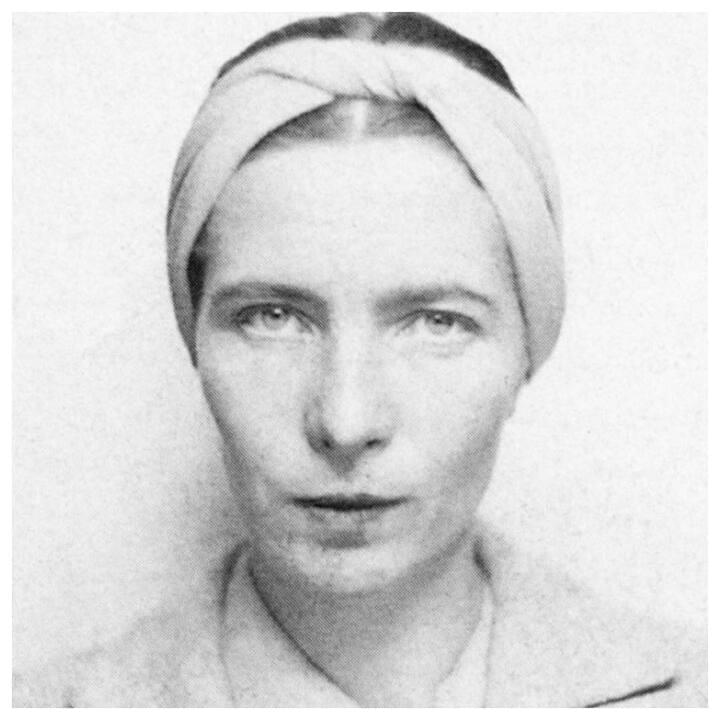 Photo of Simone de Beauvoir