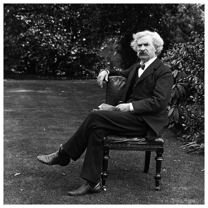 Photo of Mark Twain