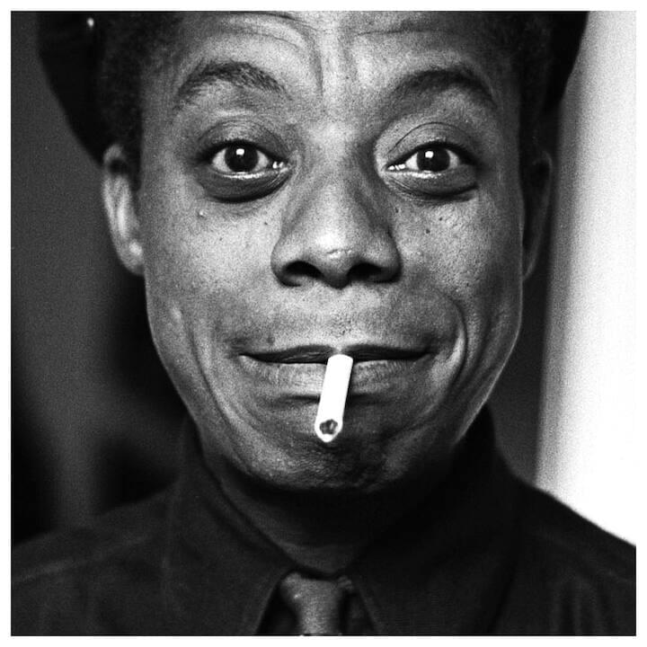 Photo of James Baldwin