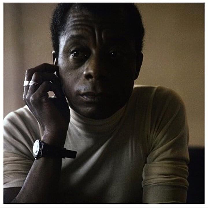 Photo of James Baldwin