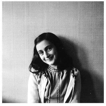 Photo of Anne Frank