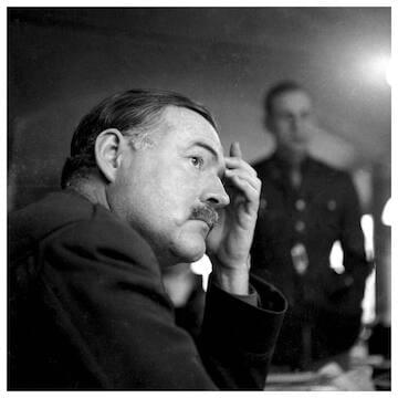 Photo of Ernest Hemingway