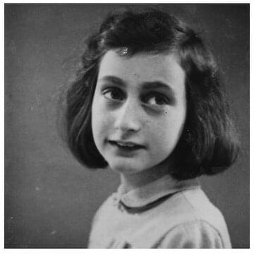 Photo of Anne Frank