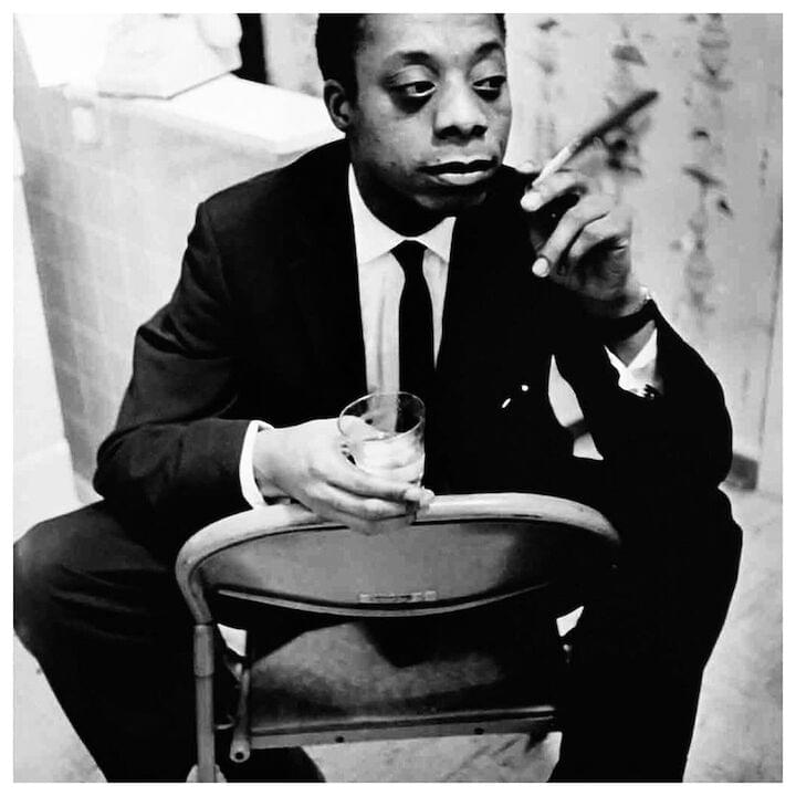 Photo of James Baldwin