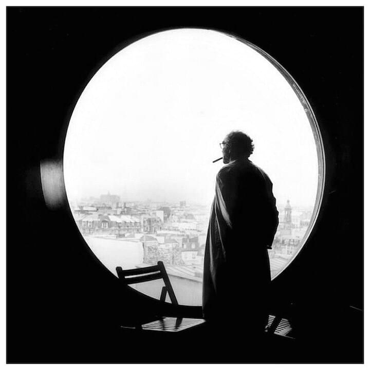 Photo of Jean-Luc Godard