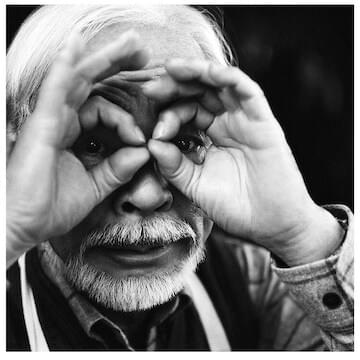 Photo of Hayao Miyazaki