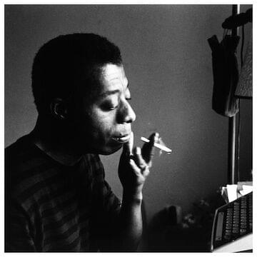 Photo of James Baldwin