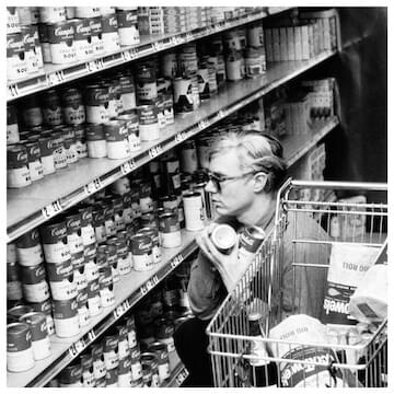 Photo of Andy Warhol