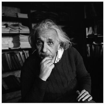 Photo of Albert Einstein
