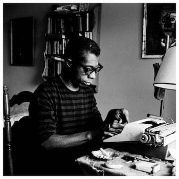 Photo of James Baldwin