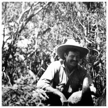 Photo of Ernest Hemingway