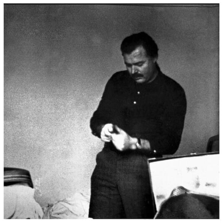 Photo of Ernest Hemingway