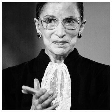 Photo of Ruth Bader Ginsburg