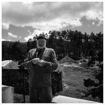 Photo of Ernest Hemingway