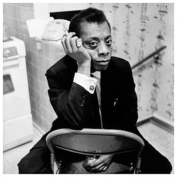 Photo of James Baldwin