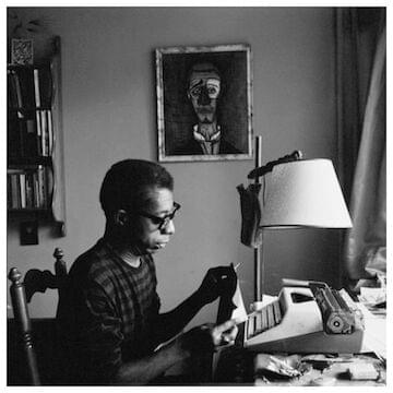 Photo of James Baldwin