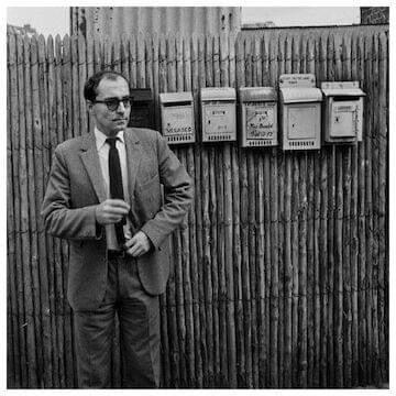 Photo of Jean-Luc Godard