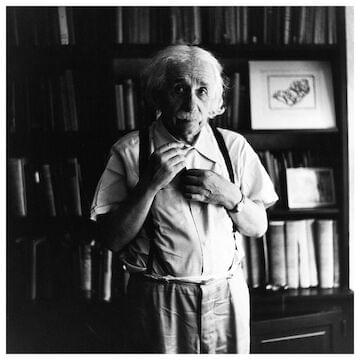 Photo of Albert Einstein
