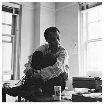 Photo of James Baldwin
