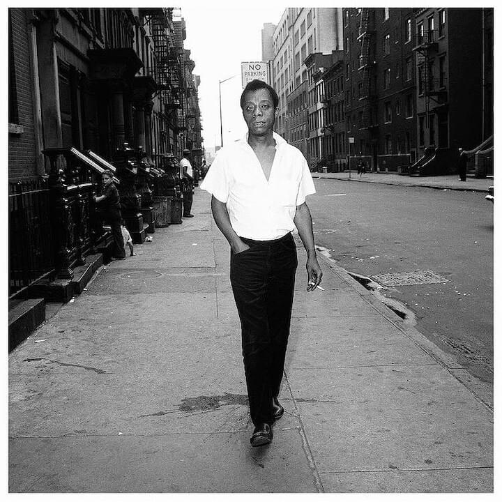 Photo of James Baldwin