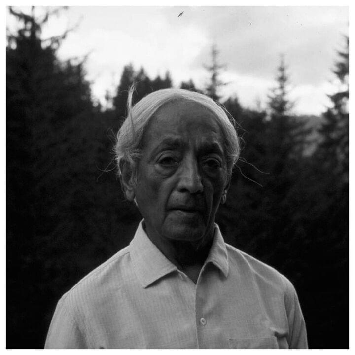 Photo of J. Krishnamurti
