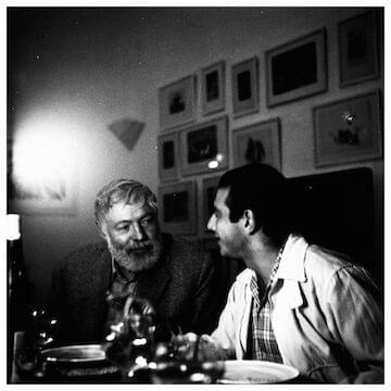 Photo of Ernest Hemingway