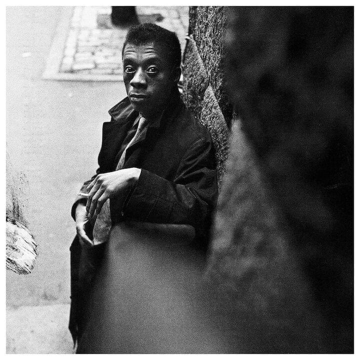 Photo of James Baldwin