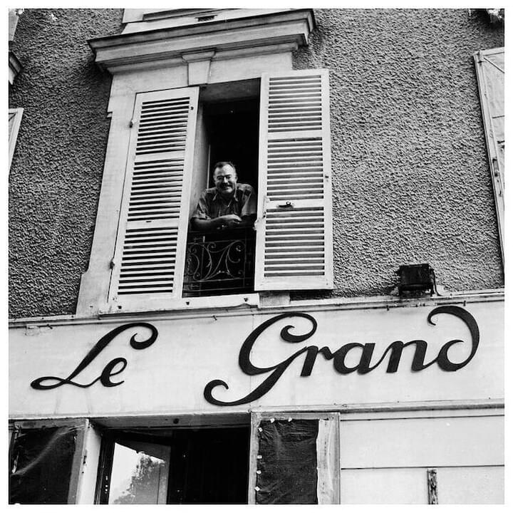 Photo of Ernest Hemingway