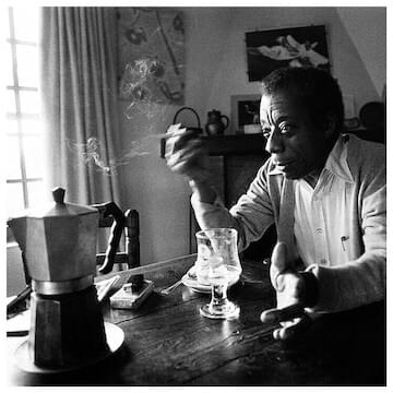 Photo of James Baldwin