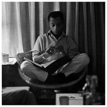 Photo of James Baldwin