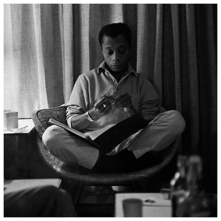 Photo of James Baldwin