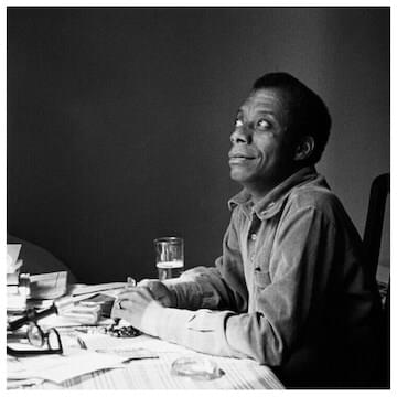 Photo of James Baldwin
