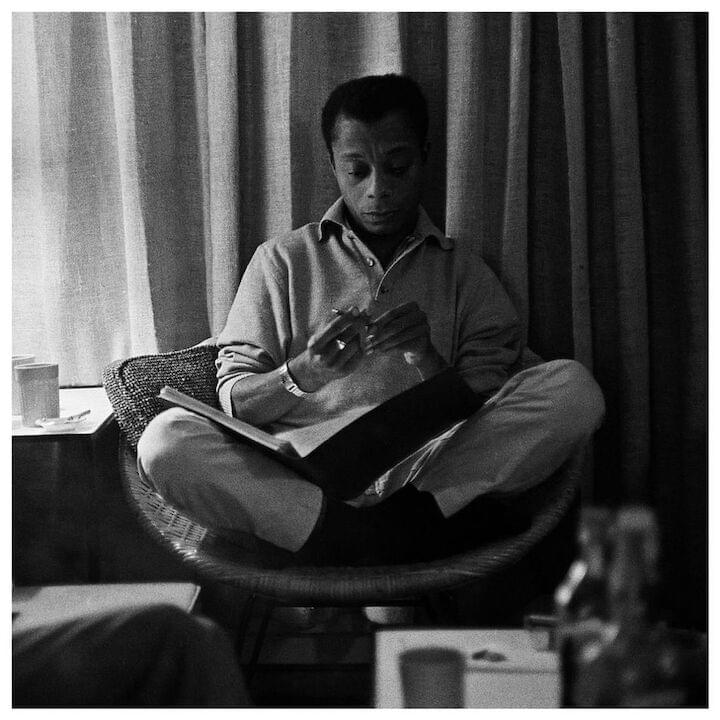 Photo of James Baldwin