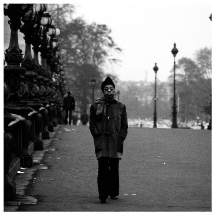 Photo of James Baldwin