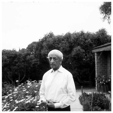 Photo of Jiddu Krishnamurti