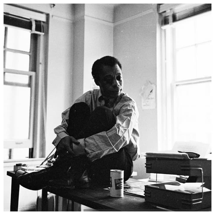 Photo of James Baldwin