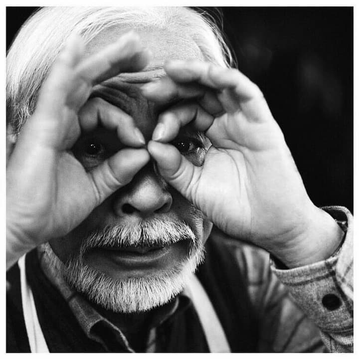 Photo of Hayao Miyazaki