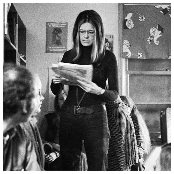 Photo of Gloria Steinem